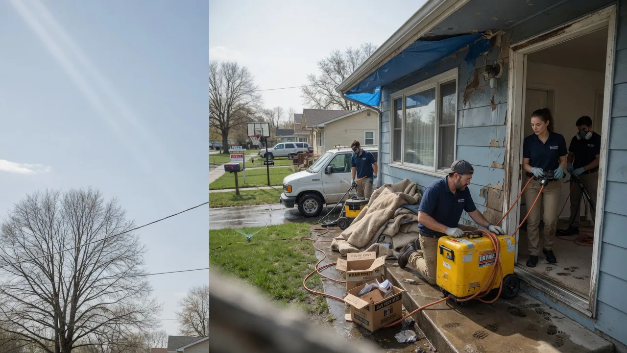 Basement Flood Cleanup in Lower Brule, SD near me